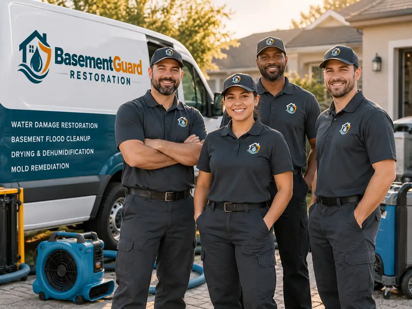 Basement Water Damage Restoration company in Loranger, LA